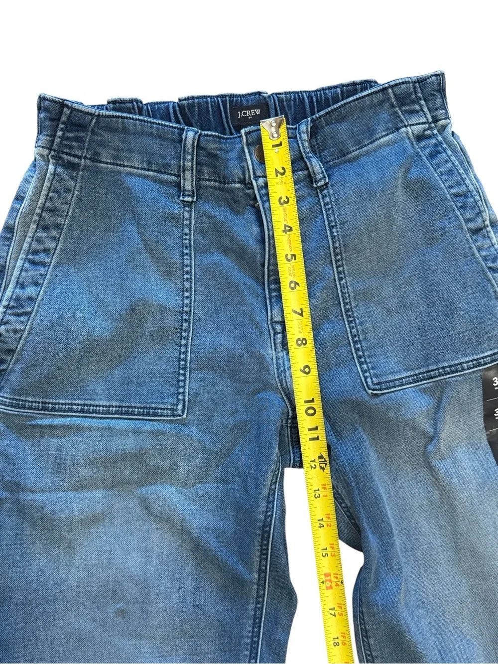 J.CREW Utility jogger jean in signature stretch NWT Size 30